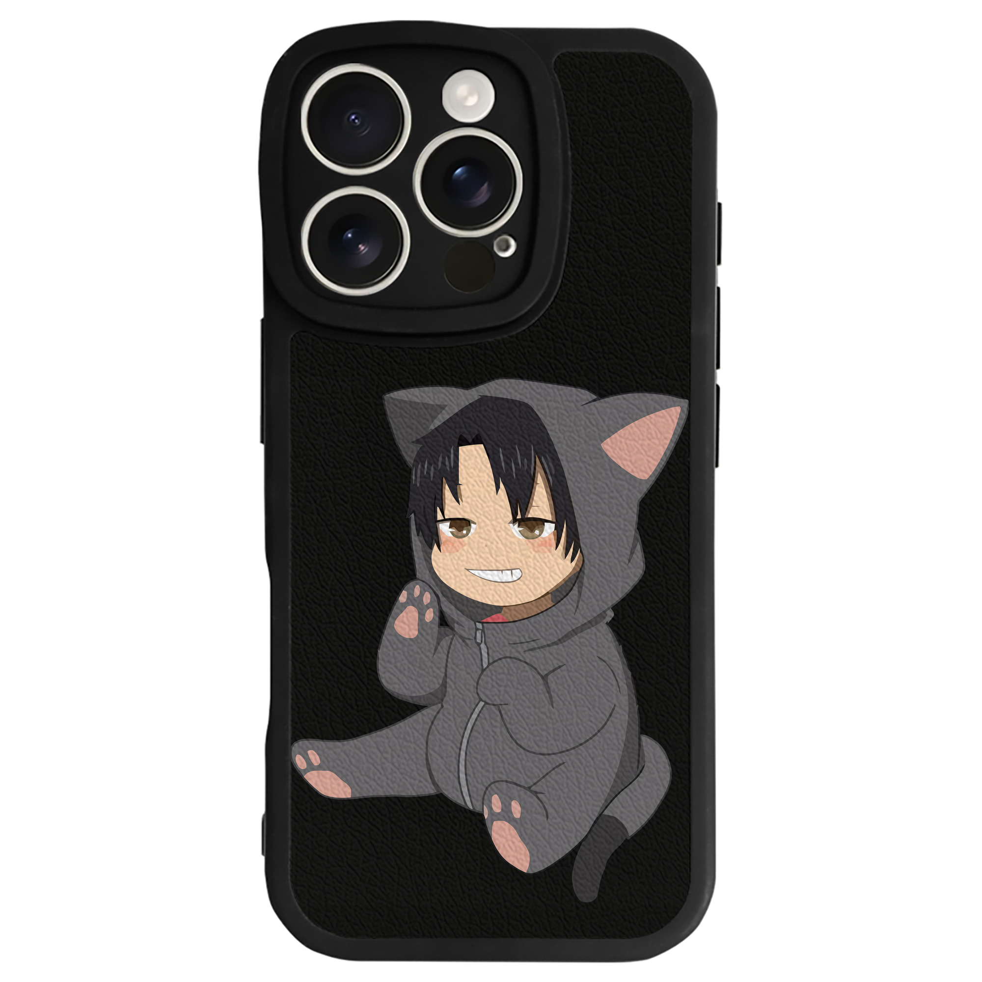 （画像用） ハイキュー!! Haikyu!! 【iPhone 16シリーズ対応】シリコンスマホケース（レザー調） 材質：シリコン